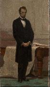 William Morris Hunt Portrait of Abraham Lincoln by the Boston artist William Morris Hunt, oil